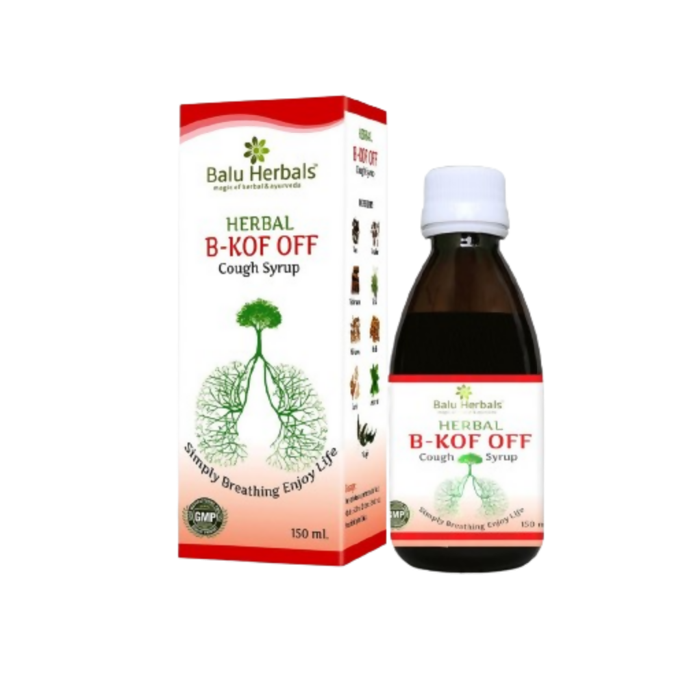 Balu Herbals B Kof Off Syrup - Balu Herbals