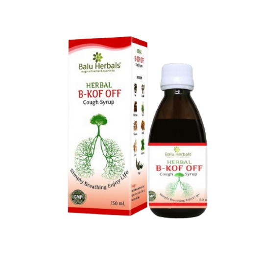 Balu Herbals B Kof Off Syrup - Balu Herbals