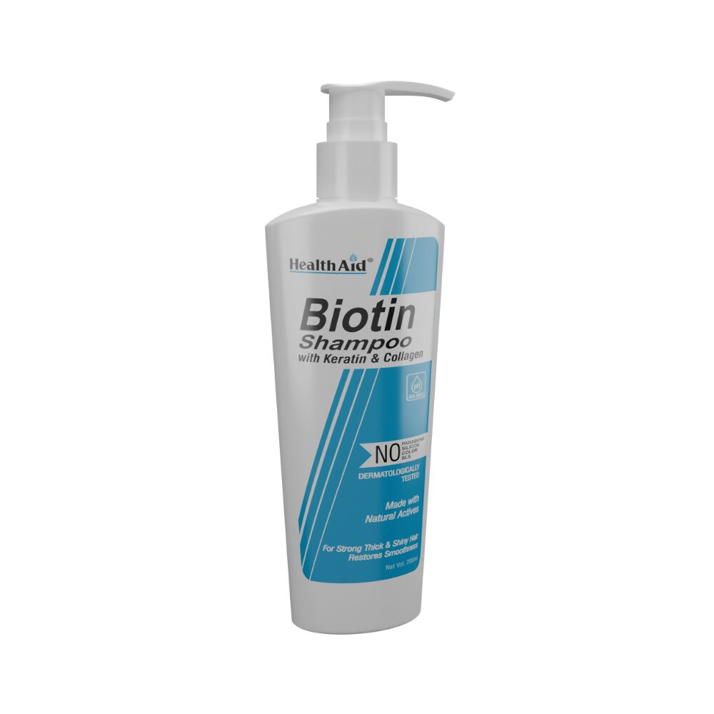 HealthAid Biotin Shampoo with Keratin & Collagen | Swadesiicart