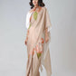 Vastranavya Chiku Freehand Floral Print Ready to Wear Saree | Swadesiicart