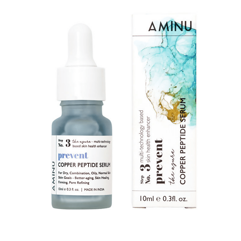 Aminu Copper Peptide Serum with Copper Tri-peptide | Swadesiicart