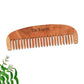 The Legend Organic Pure Neem Wood Comb Fine Teeth - Swadesiicart