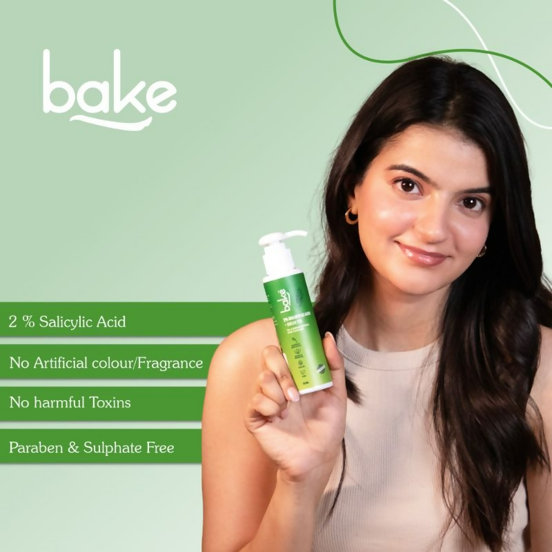 Bake 2% Salicylic Acid Face Cleanser | Swadesiicart