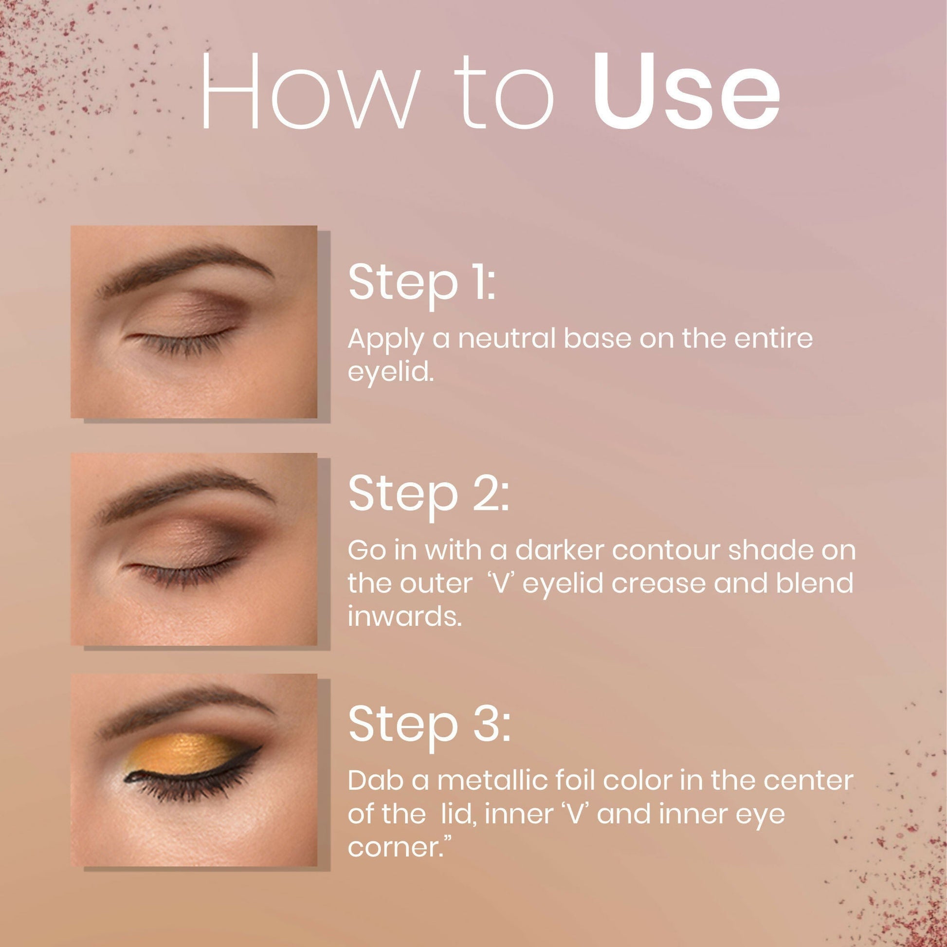 Colors Queen Quick & Easy Eyeshadow Multicolor - 02 | Swadesiicart