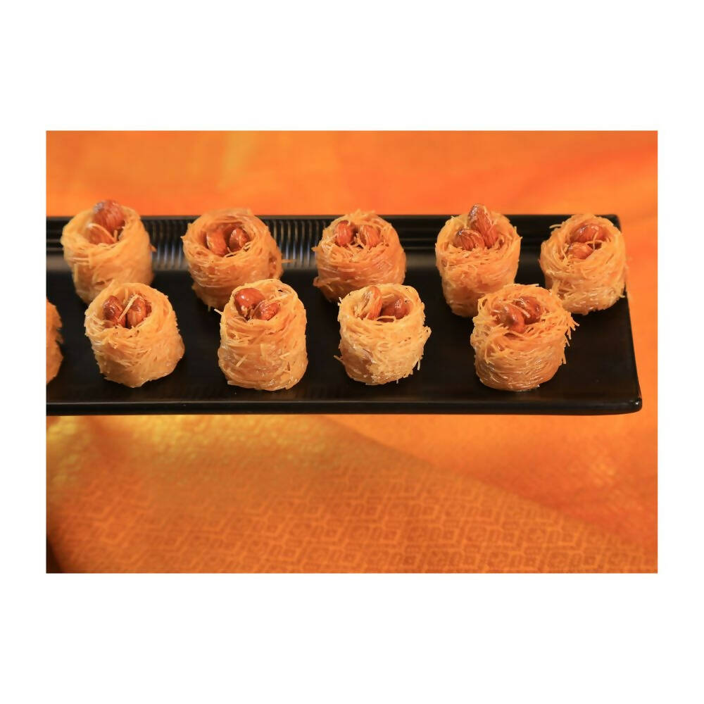 Olive Mithai Almond Nest Baklawa | Swadesiicart