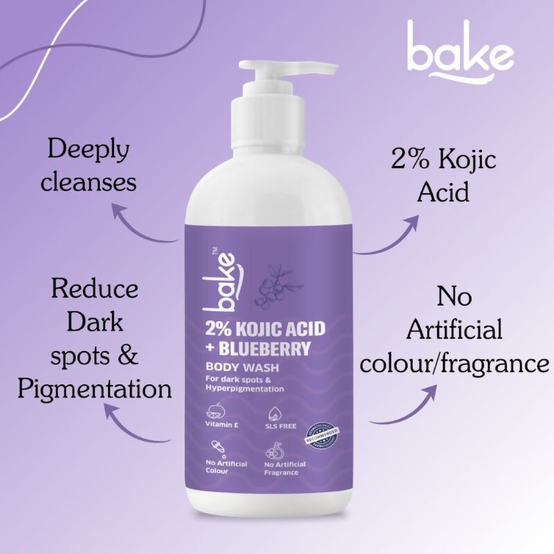 Bake 2% Kojic Acid Body Wash | Swadesiicart