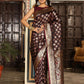 Shree Shyam Fashion Maroon Silk Saree
