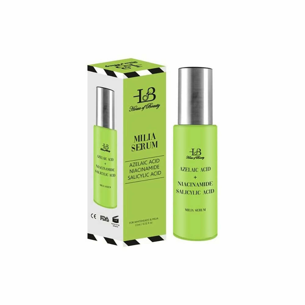 House of Beauty Milia Serum with Azelaic Acid, Niacinamide, Salicylic Acid - Swadesiicart