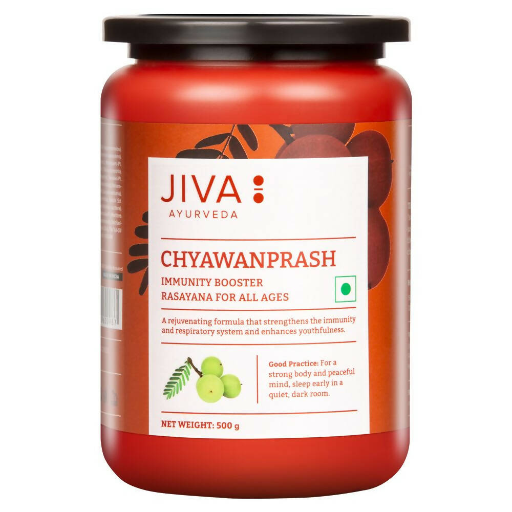 Jiva Ayurveda Karela Jamun Juice & Sugarfree Chyawanprash Combo - Swadesiicart