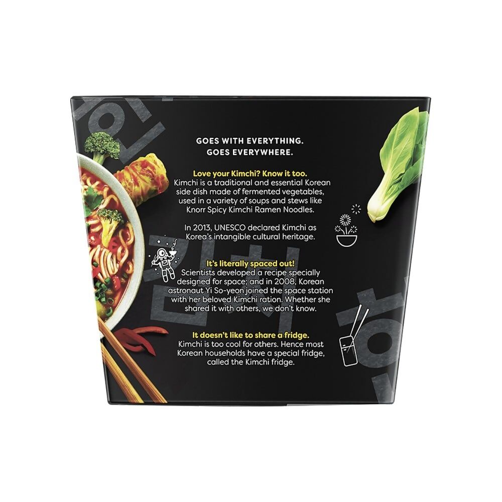 Knorr Korean Meal Pot Spicy Kimchi Ramen Noodles - Swadesiicart