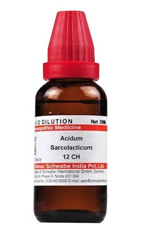Dr. Willmar Schwabe India Acidum Sarcolacticum Dilution | Swadesiicart