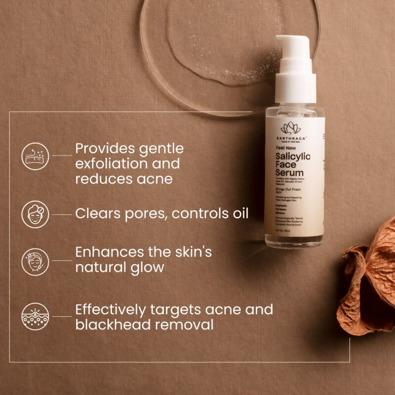 Earthraga Salicylic Face Serum | Swadesiicart