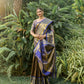Jyoti Fashion Women's Coffee Kanjivaram Silk Zari Woven Saree with Blouse | Swadesiicart