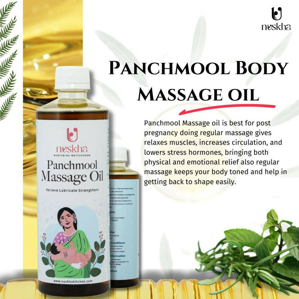Nuskha Panchmool Massage Oil | Swadesiicart