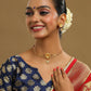 Ruby Raang Golden Traditional Choker with Studs | Swadesiicart