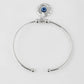 VOJ Stainless Steel Beads Silver Bracelet - Swadesiicart