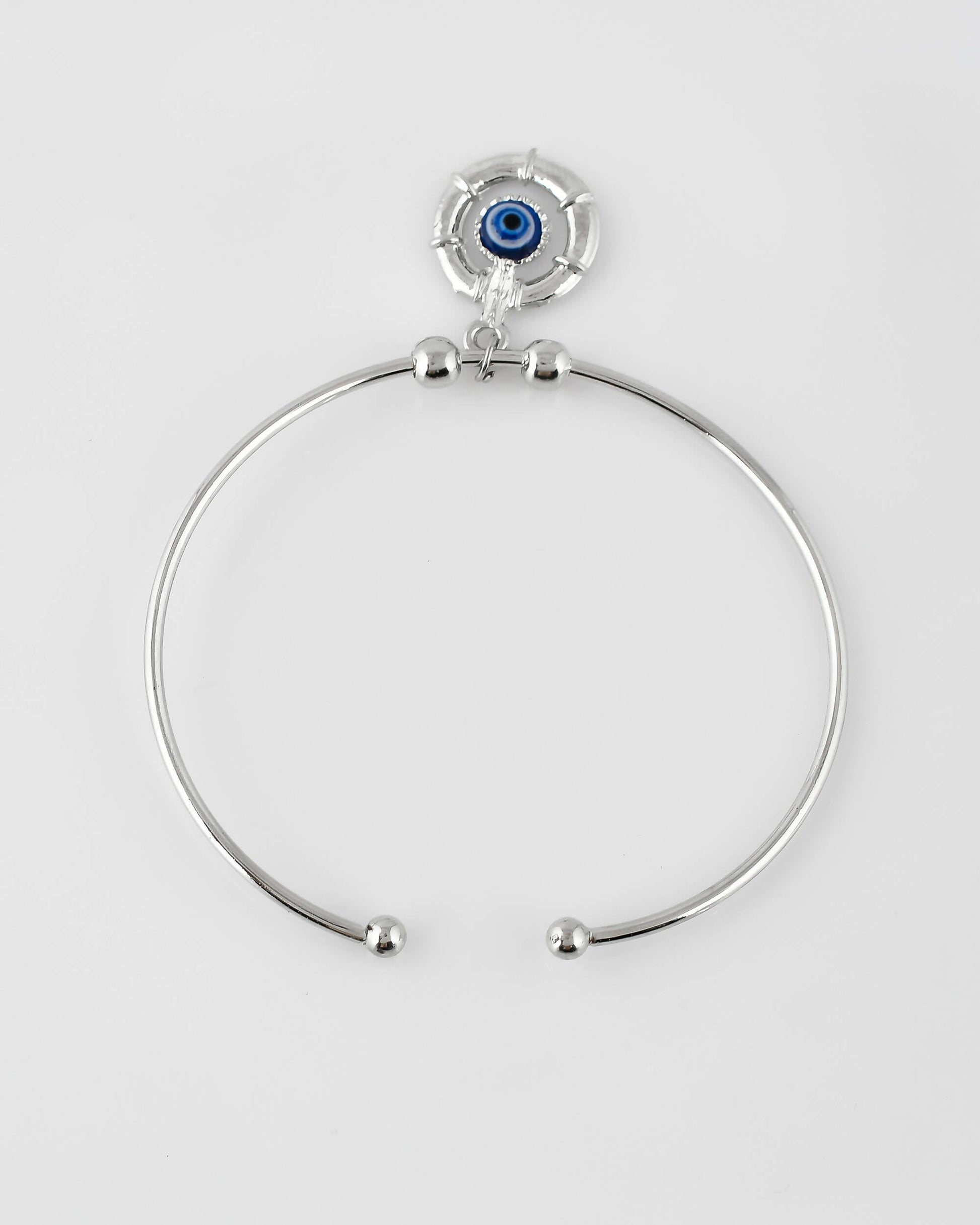 VOJ Stainless Steel Beads Silver Bracelet - Swadesiicart