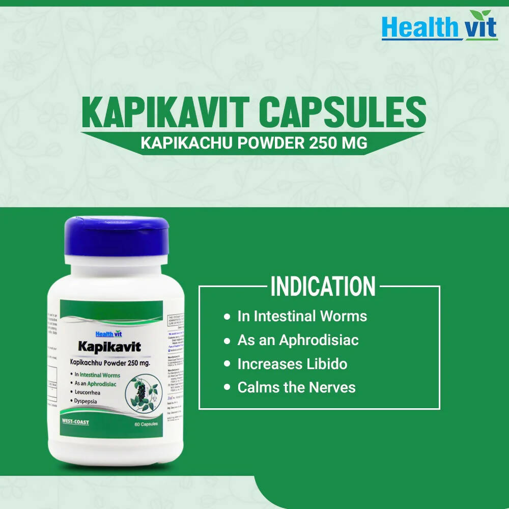 Healthvit Kapikavit Capsules - Swadesiicart