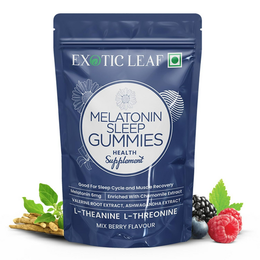 Exotic Leaf Melatonin Gummies - Swadesiicart