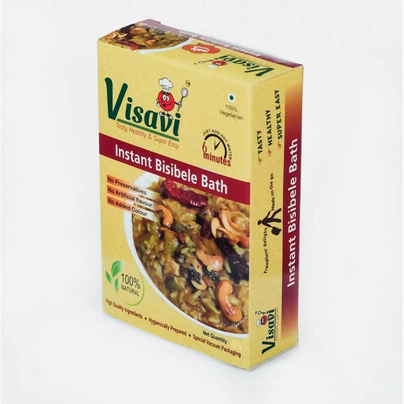 Visavi Instant Bisi Bele Bath - Swadesiicart