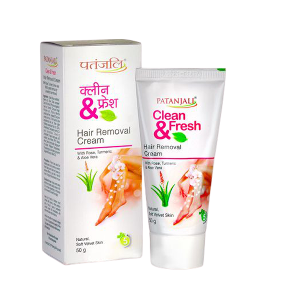 Patanjali Clean & Fresh Hair Removal Cream | Swadesiicart