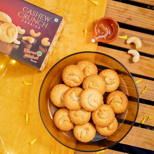 Shree Mithai Cashew Crunch Cookies | Swadesiicart