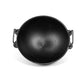 Elles Cast Iron Kadai Large Size 10 Inch (Perfect for 4 Member Family) - Swadesiicart