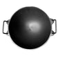Elles Cast Iron Kadai Large Size 10 Inch (Perfect for 4 Member Family) - Swadesiicart