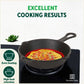 The Indus Valley CASTrong Cast Iron Cookware Set: Tawa+ Kadai+ Fry Pan, Kitchen Set for Home, Pre-seasoned, 100% Pure, Toxin-free, Tadka Pan