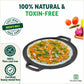 The Indus Valley CASTrong Cast Iron Cookware Set: Tawa+ Kadai+ Fry Pan, Kitchen Set for Home, Pre-seasoned, 100% Pure, Toxin-free, Tadka Pan