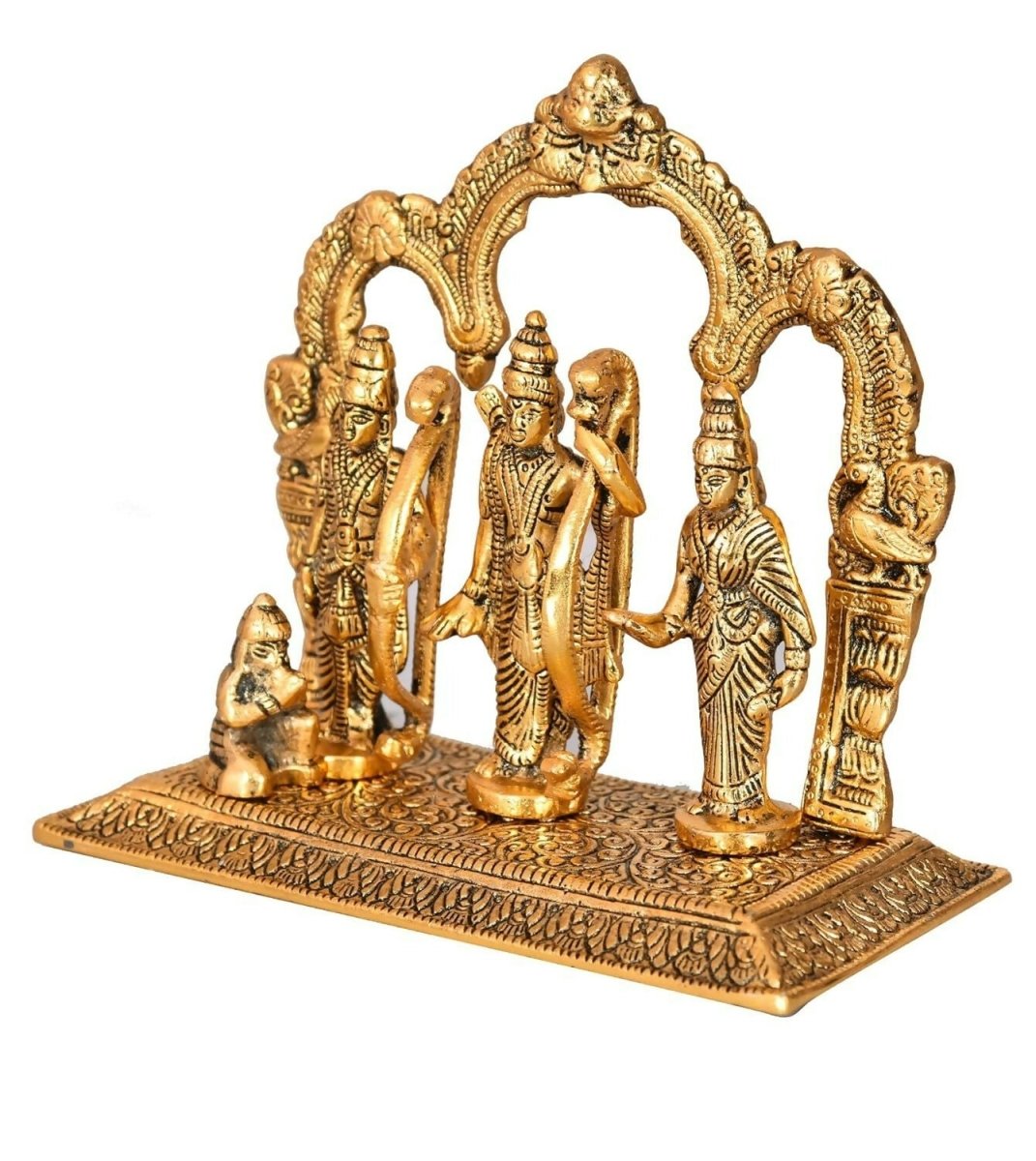 Ascension Metal Lord Ram Darbar Idol - Swadesiicart