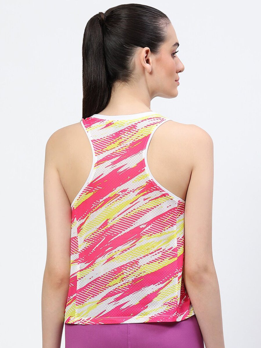 ASICS Women Color Injection Logo Printed T-Shirt | Swadesiicart