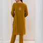 HOUSE OF KARI Floral Embroidered Chikankari Kurta With Palazzo | Swadesiicart