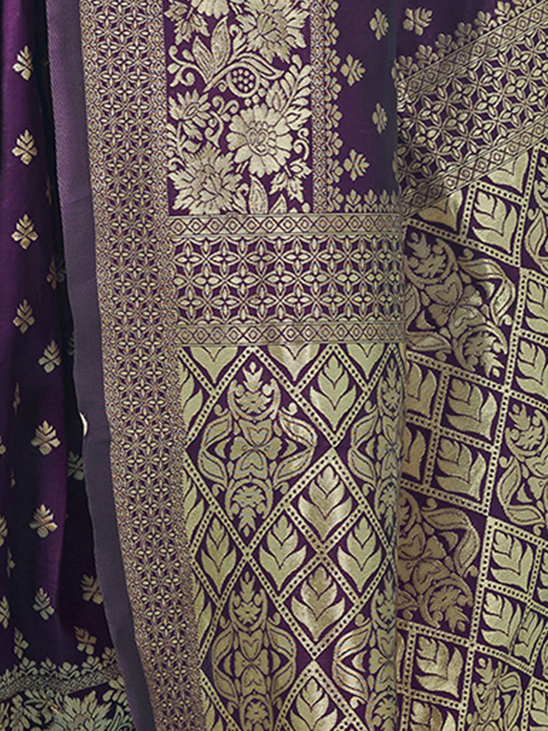 Kalini Ethnic Woven Design Zari Art Silk Banarasi Saree | Swadesiicart