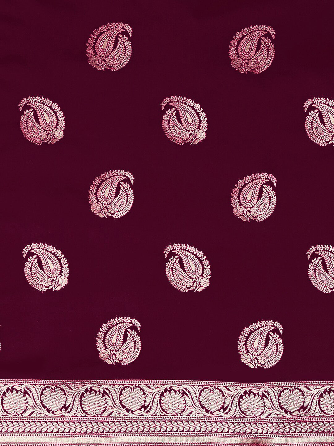 Mitera Ethnic Motifs Woven Design Zari Banarasi Saree | Swadesiicart