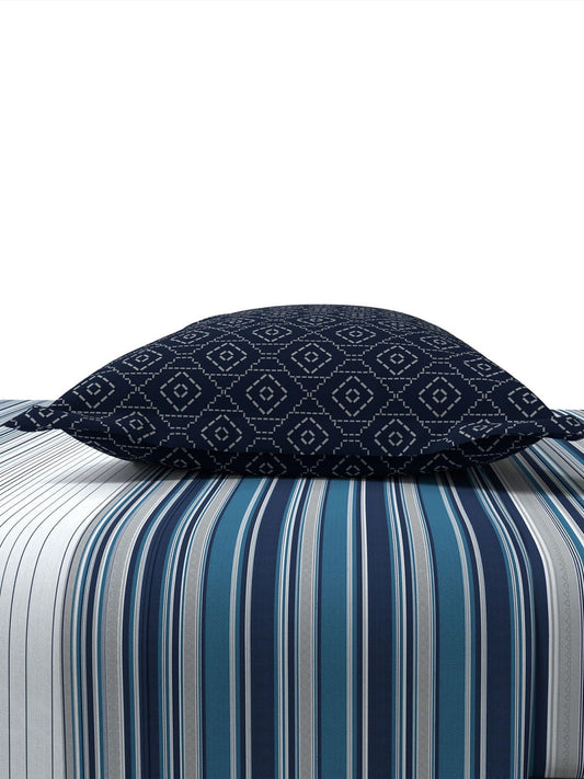MYTRIDENT Unisex Blue Bedsheets - Swadesiicart