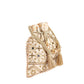 Masq Beige Embellished Embroidered Potli Clutch - Swadesiicart