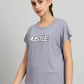 MKH Typography Printed Extended Sleeves Dri-Fit Relaxed Fit T-shirt - Swadesiicart
