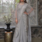 Tikhi Imli Embellished Border Sequinned Saree With Cape | Swadesiicart