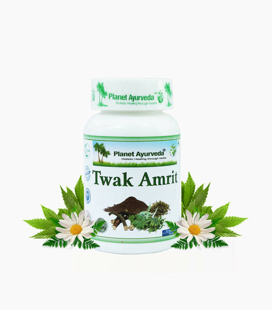 Planet Ayurveda Twak Amrit Capsules - Planet Ayurveda