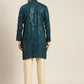 Sojanya Men Quirky Embroidered Sequinned Kurta | Swadesiicart