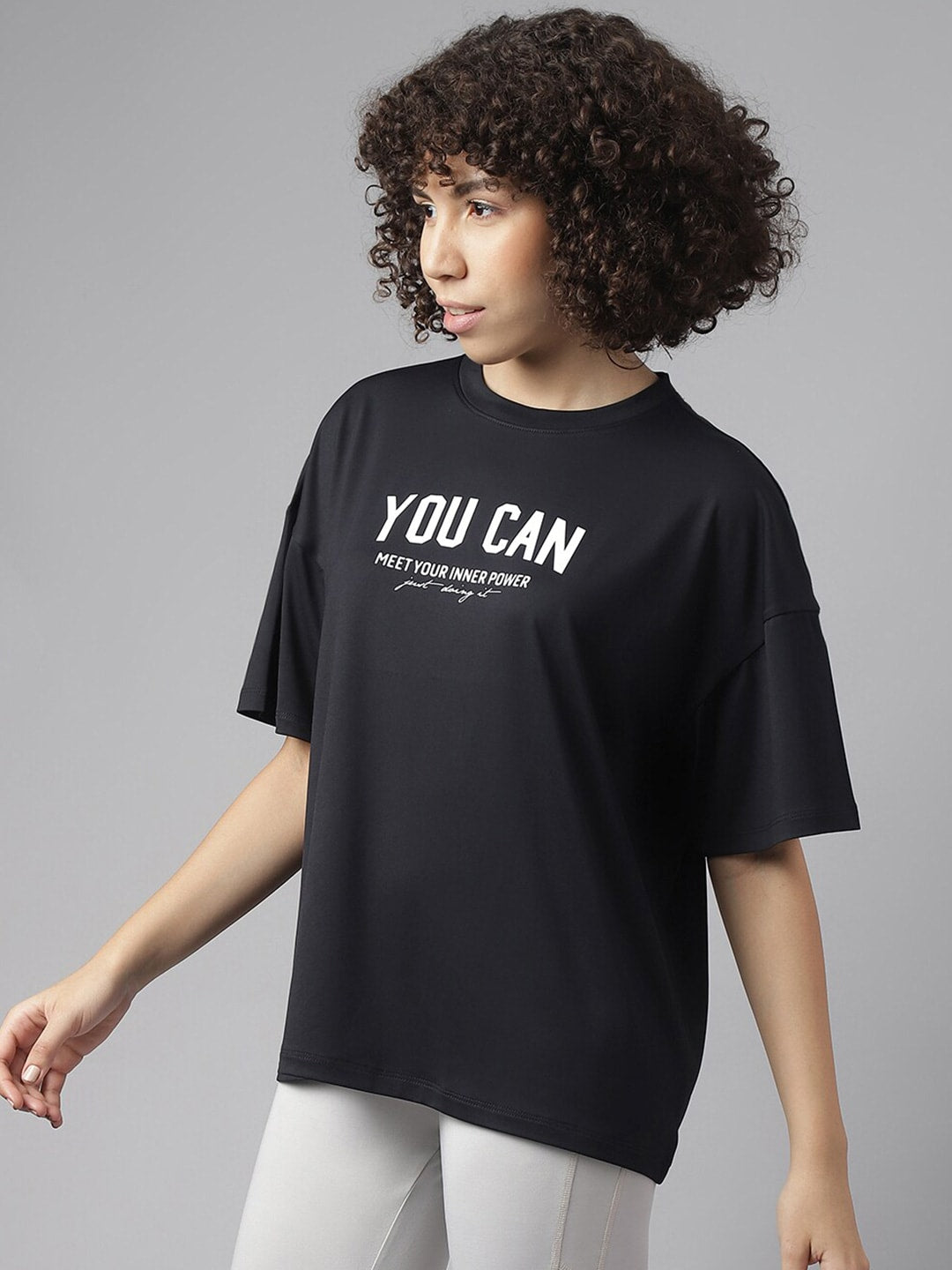 MKH Typography Printed Dri-FIT Sports T-shirt - Swadesiicart