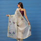 Tikhi Imli Floral Printed Poly Chiffon Saree | Swadesiicart