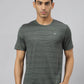 Alcis Men Stretch-X Anti-Static Slim-Fit Round Neck Running T-Shirt | Swadesiicart