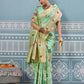Shree Shyam Fashion Pista Silk Saree