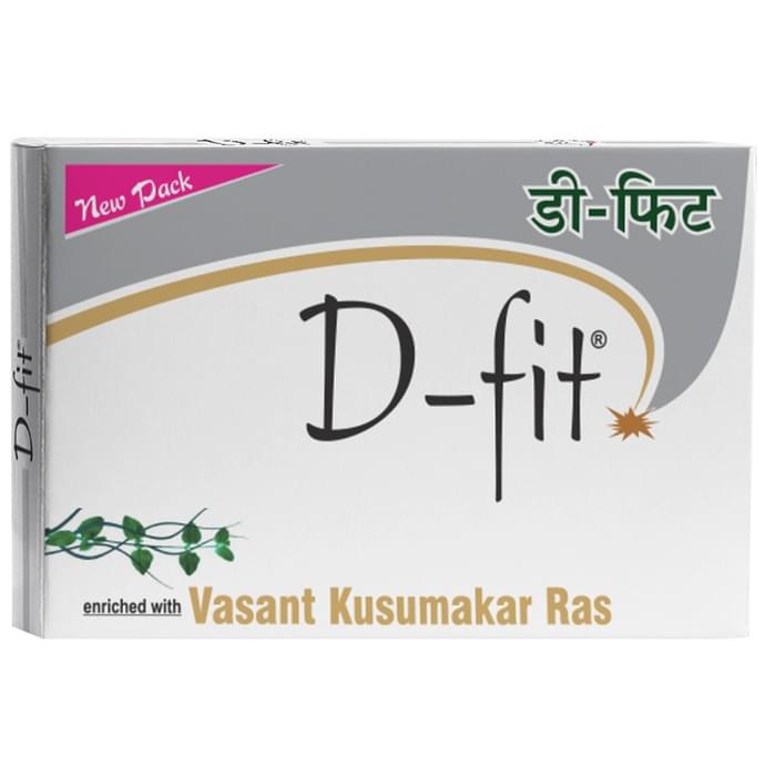 SDH Naturals D-Fit Vasant Kusumakar Ras Capsule | Swadesiicart