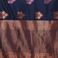Mitera Floral Woven Design Zari Banarasi Saree | Swadesiicart