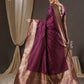 Anouk Woven Design Zari Silk Blend Banarasi Saree | Swadesiicart