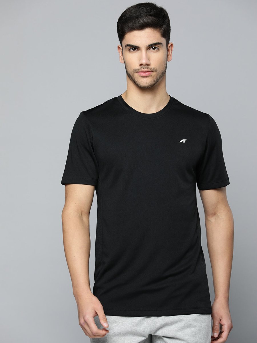 Alcis Men Anti Static Slim Fit Sports T-shirt | Swadesiicart
