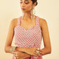 Soch Pink Beads and Stones Embellished Ready to Wear Saree | Swadesiicart